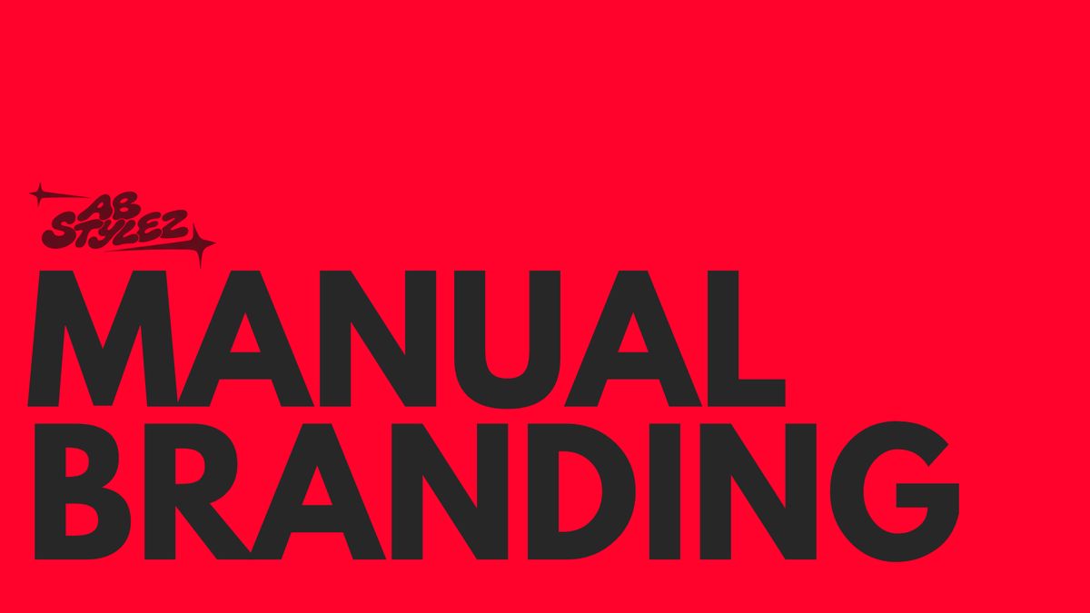 Cover of the Ab Stylez brand manual.