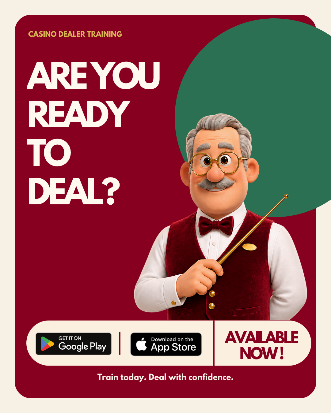 Ready to Deal launch artwork featuring Tony and product screens.